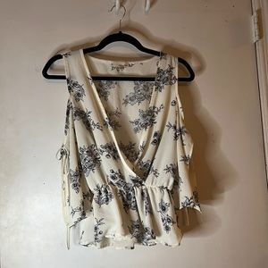 NEW The Outfit (S) cold shoulder blouse (never worn!)